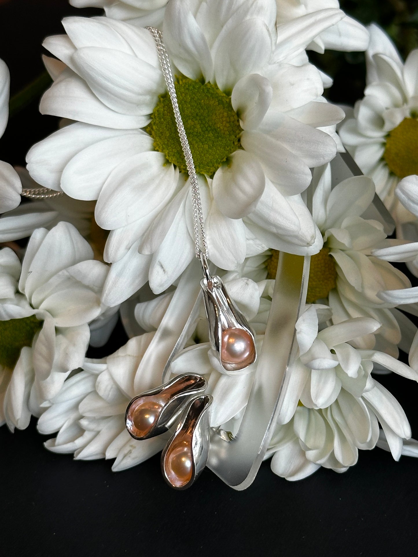 Peach Persuasion Pearl Set