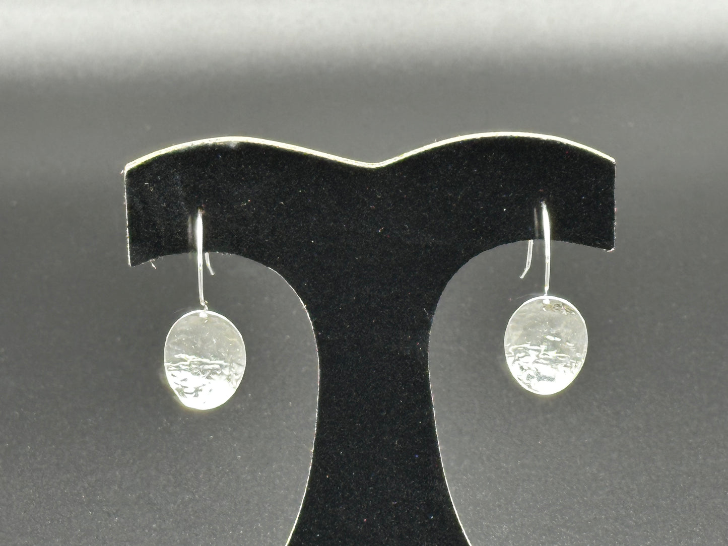 Sterling Silver Textured Earrings