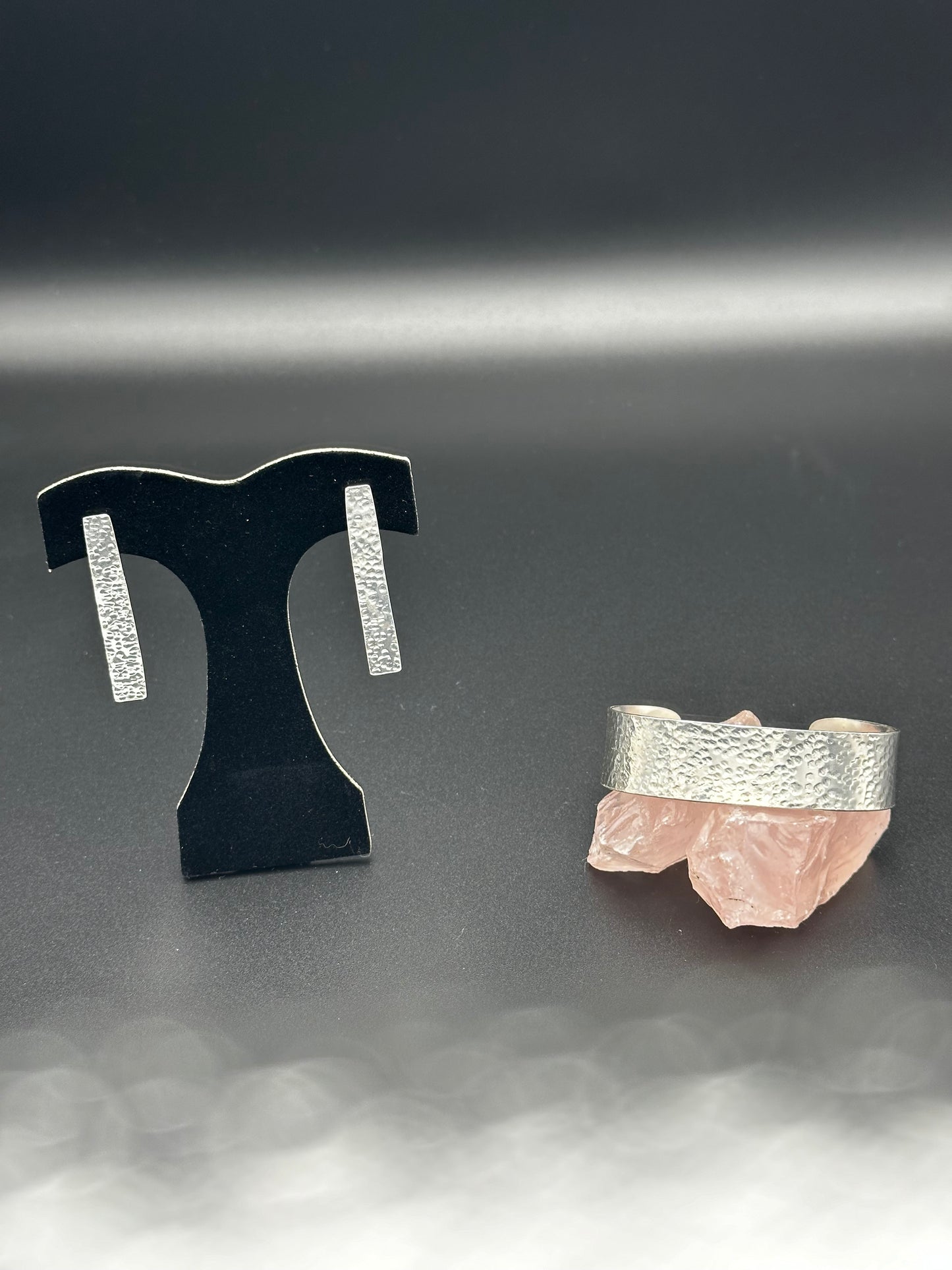 Sterling Silver Hammered Cuff