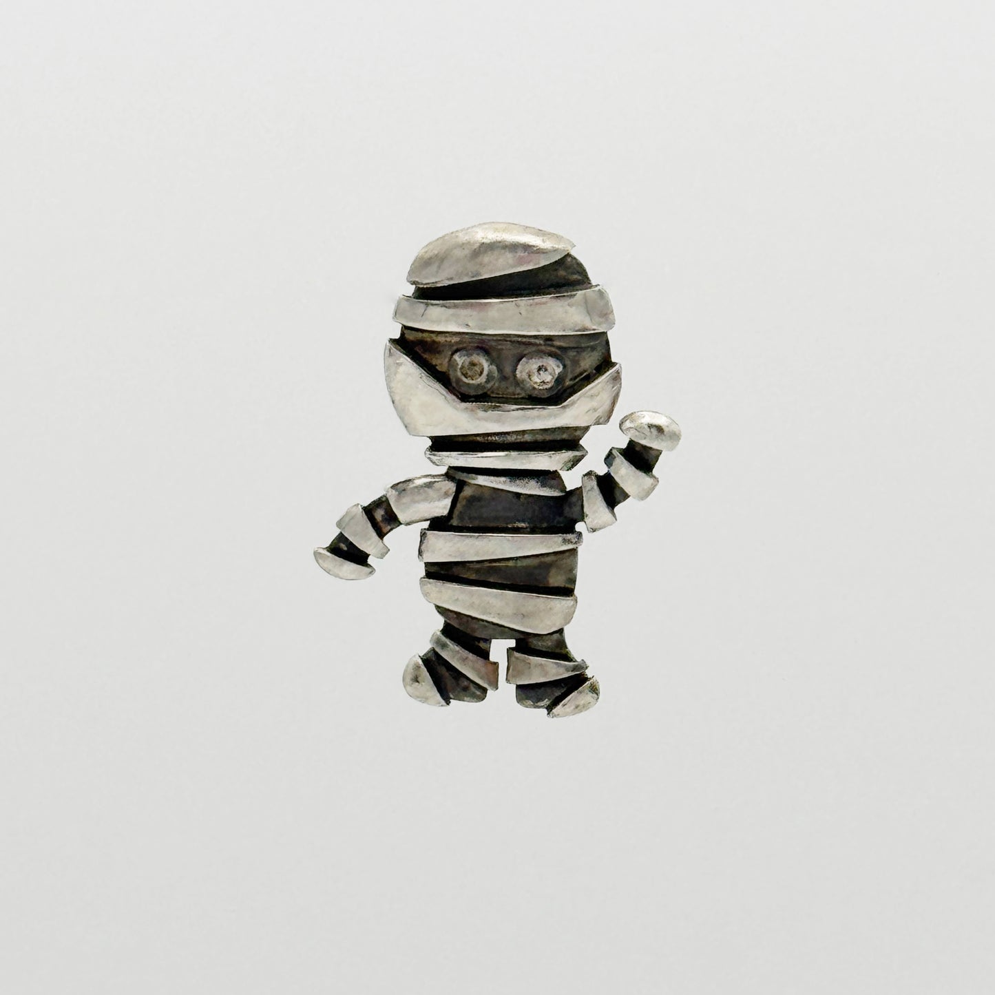 Sterling Silver Mummy Pendant