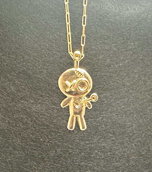 Voodoo Pendant14 Karat Gold